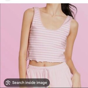 Stoney Clover Lane x Target Stripe Crop Tank